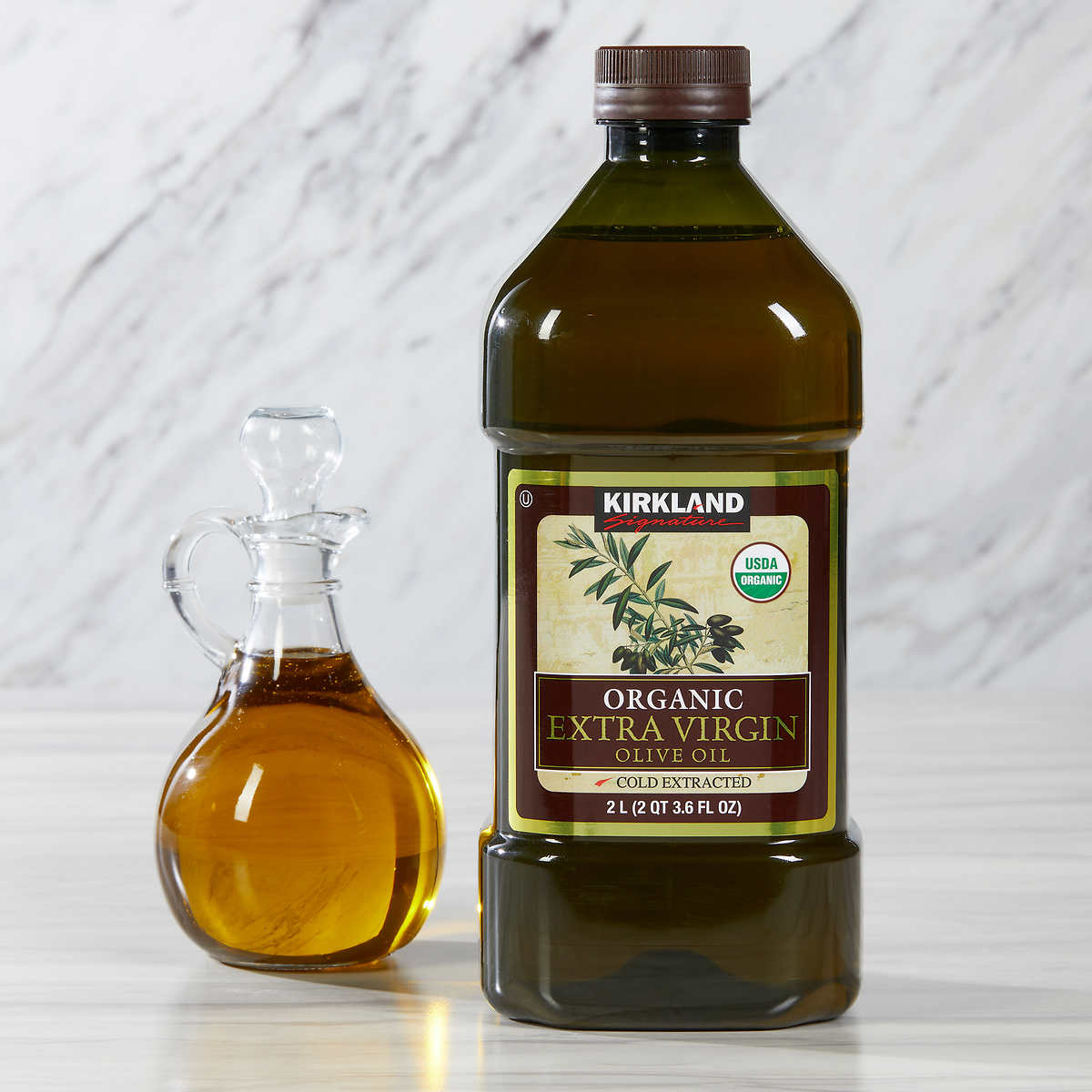 Kirkland Signature, Organic Extra Virgin Olive Oil, 2 L